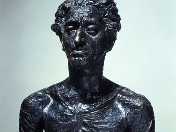 Jacob Kramer Bust of man.