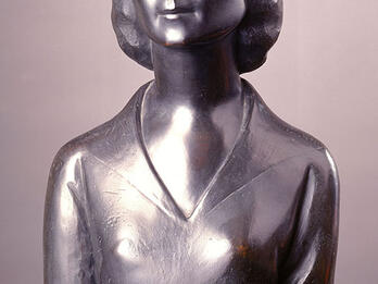 Bust of woman. 