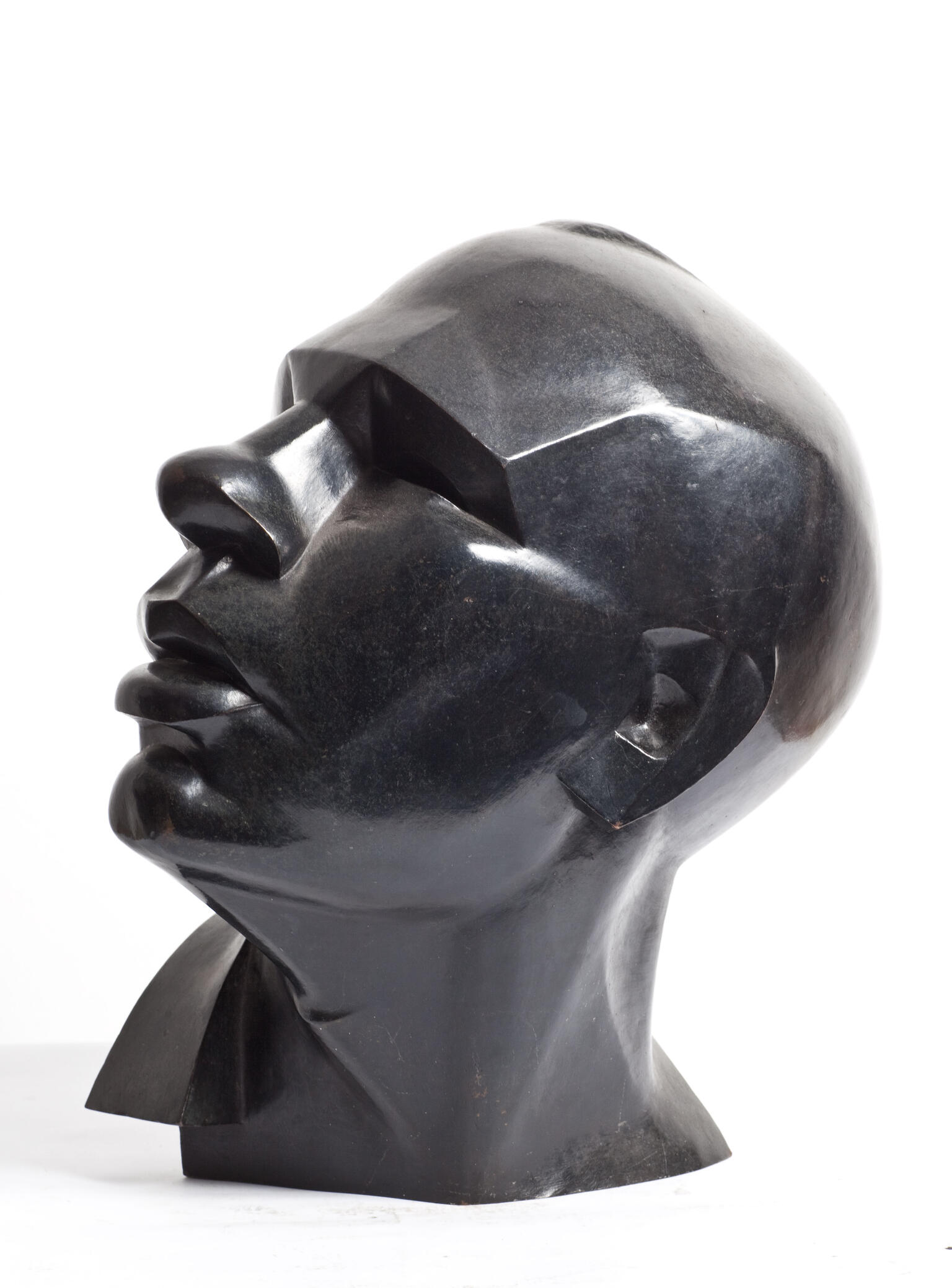 Bust of man. Bust of man.