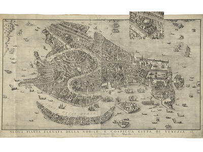 Small image of topographical cityscape.